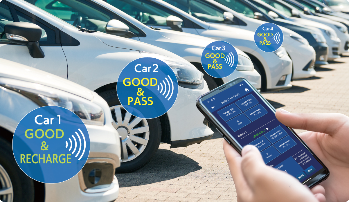 DS-X Wireless Battery Tester